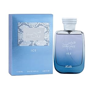 RASASI Hawas Ice for Men Eau de Parfum 100ml 3 38 Oz Premium Arabian Fragrance