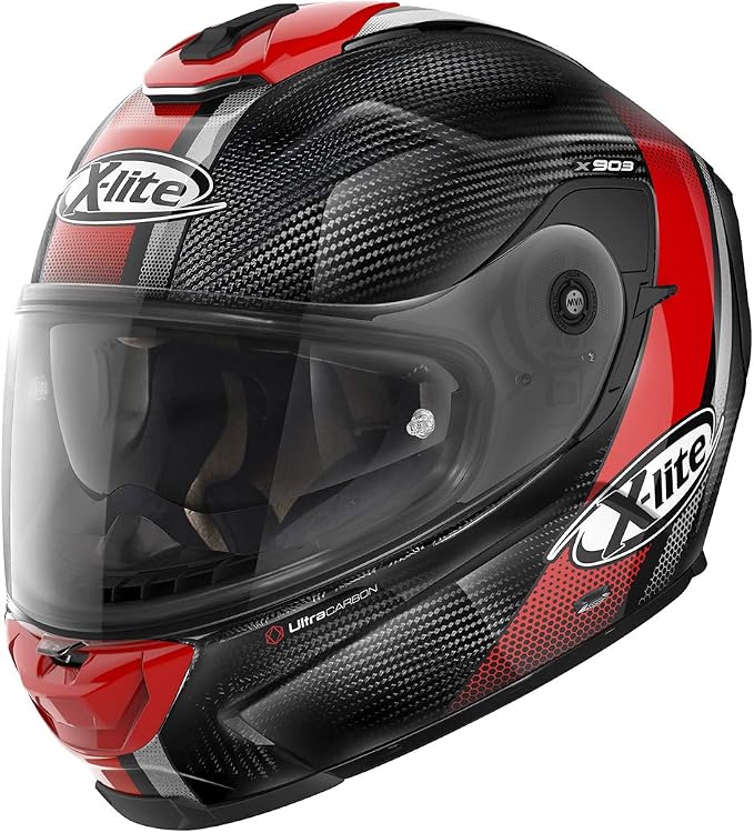 XLITE CASCO X-903 ULTRA SENATOR N CARBON L : Amazon.it: Auto e Moto