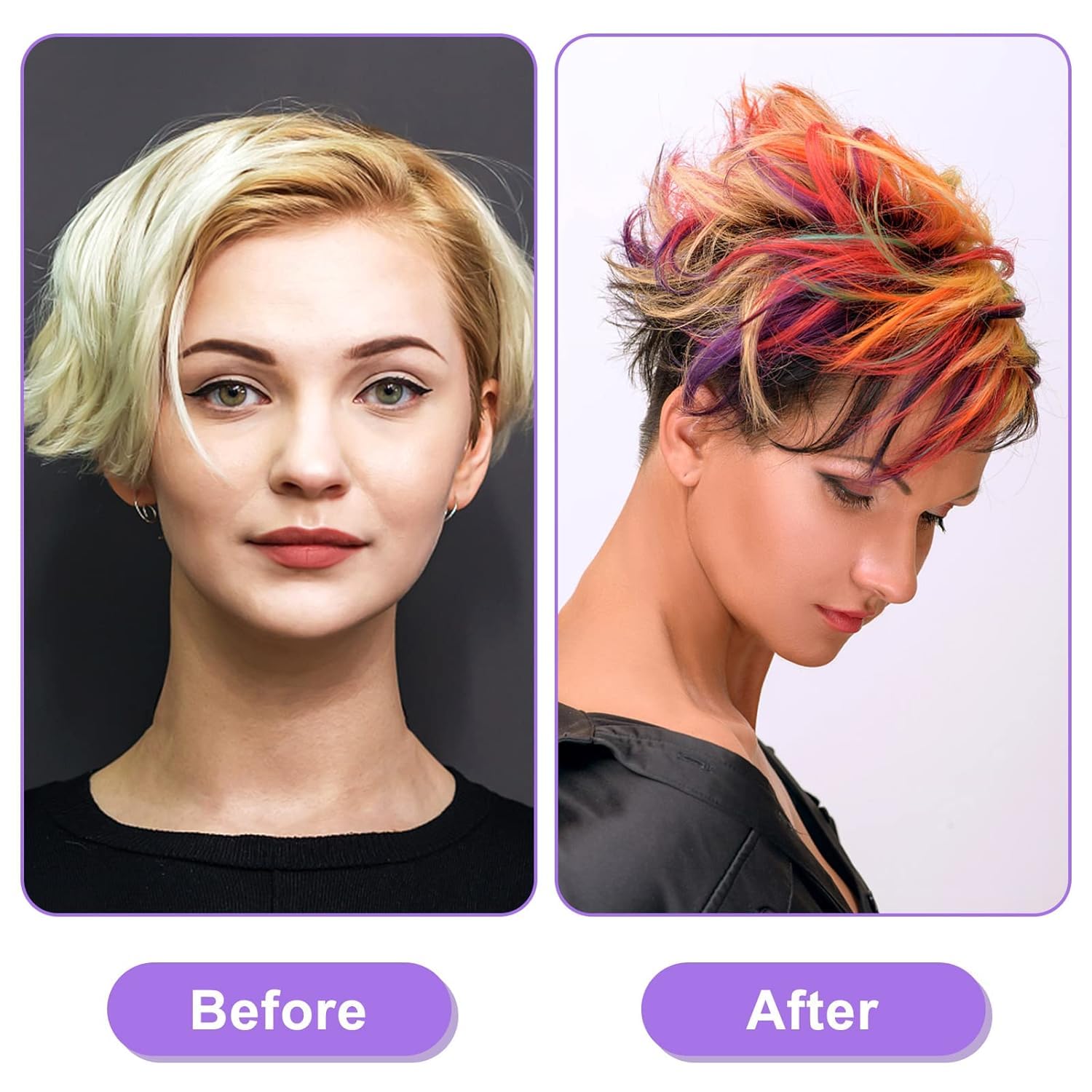 NYAMAH SALES Silicone Highlight Hair Cap with Needle Professional Reusable Highlighting Poked Hole Cap with 2 in 1 Brush, Hair Colour brush and Hair Dye Curved Dish   - Multi Color. - Image 5 thumbnail