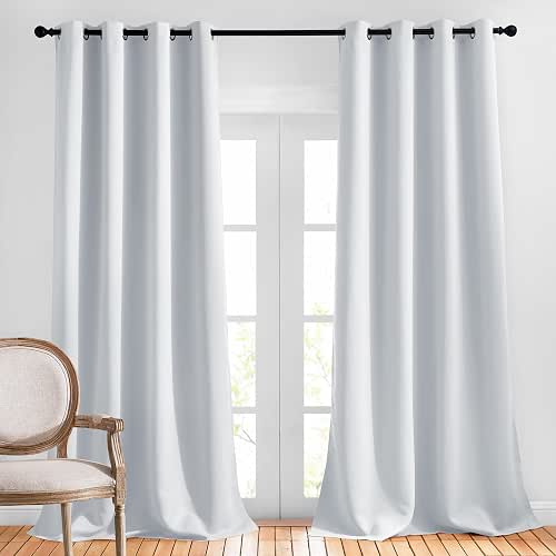 NICETOWN Room Darkening Curtain Panels - Home Fashion Ring Top