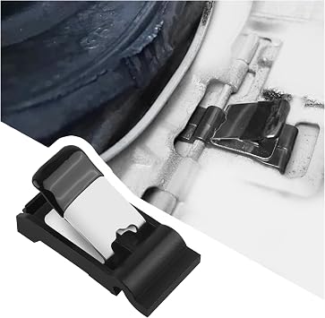 Fuel Door Spring Clamp OEM# 77360-02020 77360-35040,Gas Door Spring Clip Compatible with Toyota RAV4 Camry 4Runner,Scion xB tC,Lexus ES250 ES350 ES300h,Standard Car Accessories 77360-02020