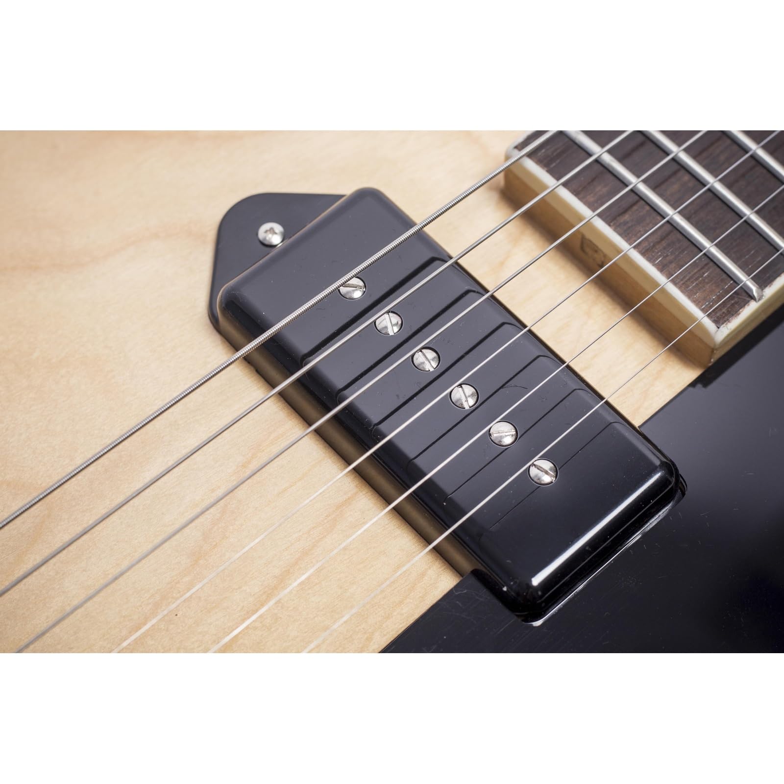 Standard Gitara Elektryczna Gitara Elektryczna Jazzowa Natural Hollow Body 6 Strunowa Dla Praworęcznych Profesjonalna Wydajność