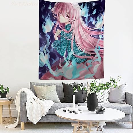 Amazon プレミアムプレイ タペストリー 秦こころ アニメ 壁掛けタペストリー ポスター おしゃれ 壁掛け 背景布け 多機能 インテリア ホーム装飾 漫画 萌え 可愛い セクシー 二次元 アニメ周辺 誕生日パーティー カスタム可能130 X 150cm アニメ 萌えグッズ 通販