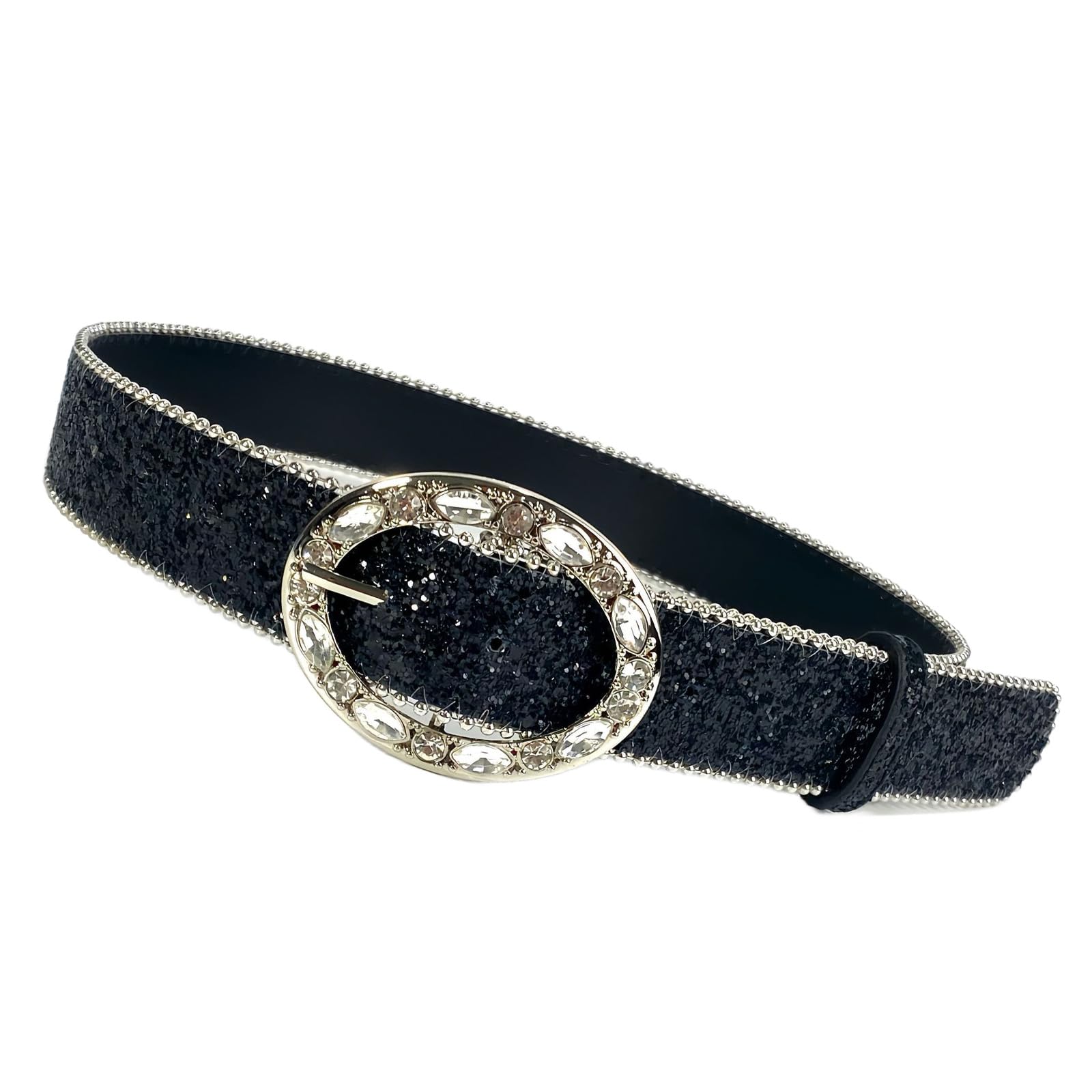 Kangnice Girls Trendy Waist Belt Glittering Corset Costume Underbust Waist Body Jewelry For Party Jeans Belt Trendy Chain