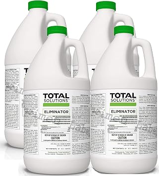 Eliminator- 4 Gallon Case- Concentrated Contact Non-Selective Vegetation Killer for Control of Broadleaf Weeds