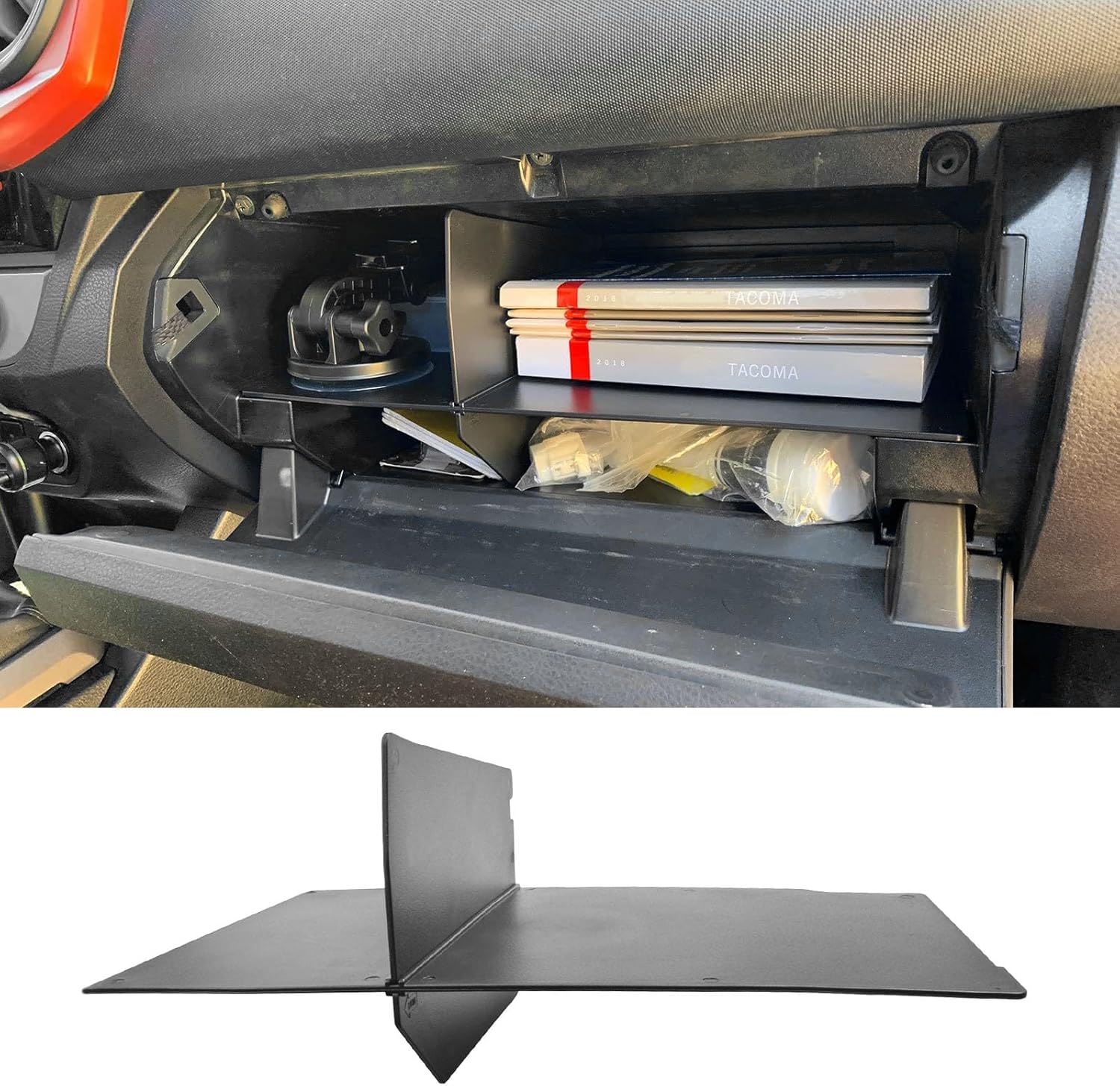 RUNROAD Glove Box Organizer Dividers Compatible with Toyota