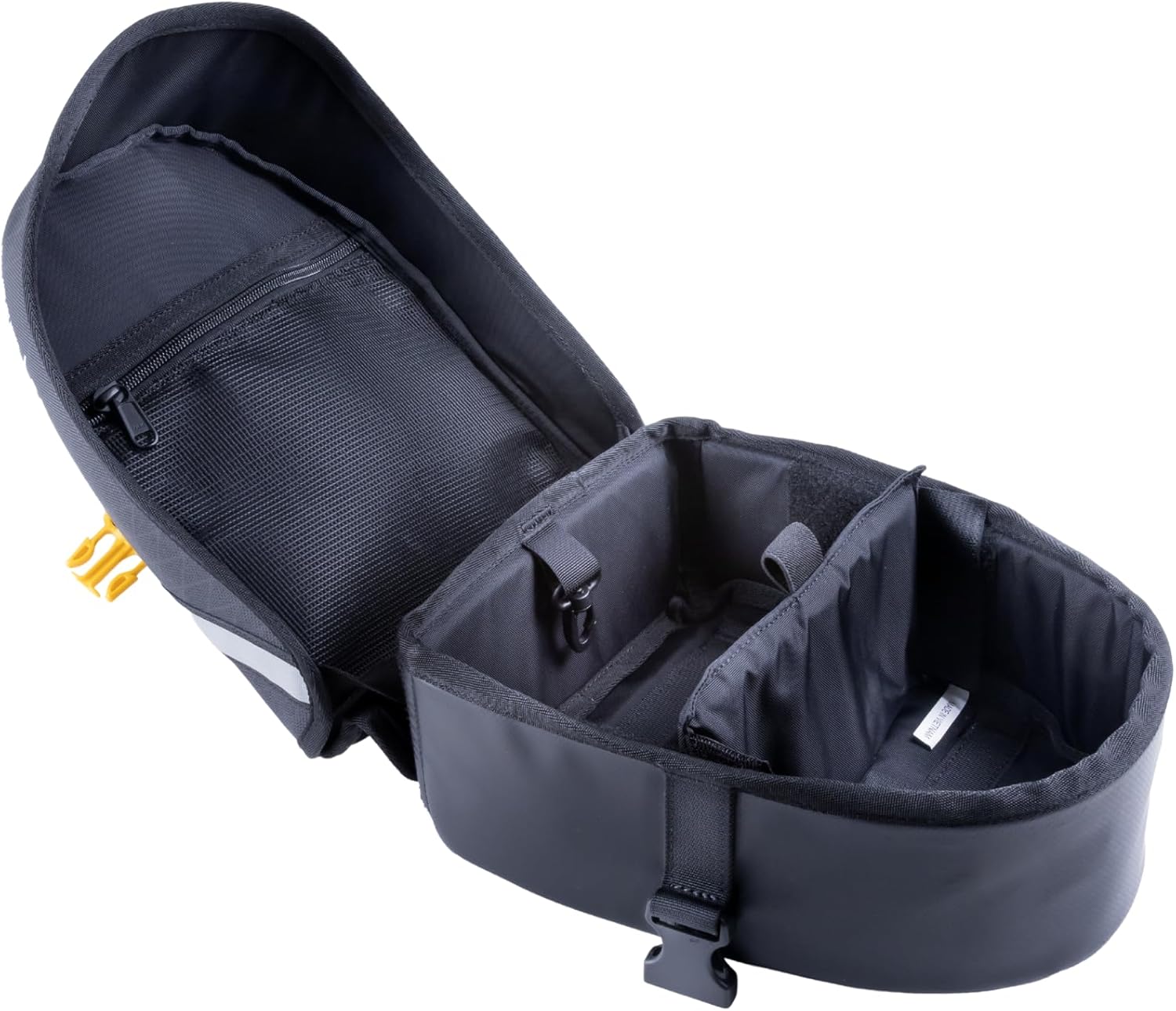 Giant Loop Klamath Tail Rack Pack, 4-Liter Soft Luggage Motorcycle Bag, Secures to Any Motorcycle Tail Rack or Dirt Bike Rear Fenders (Black 2025)