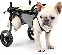 Vista 1 de Dog Wheelchair for Back Legs, Light Weight Dog Wheelchair Cart with Disabled Hind Legs Walking, Adjustable