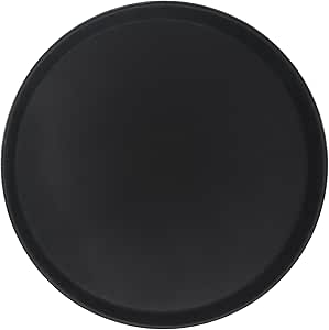 Argon Tableware Black Round Tray - 35cm - Pack of 1 - Reusable ...