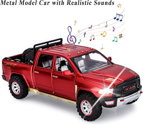 Miniatura 8 de RAM TRX 1500 Camiones de juguete para niños de 3 a 7 años de edad azul