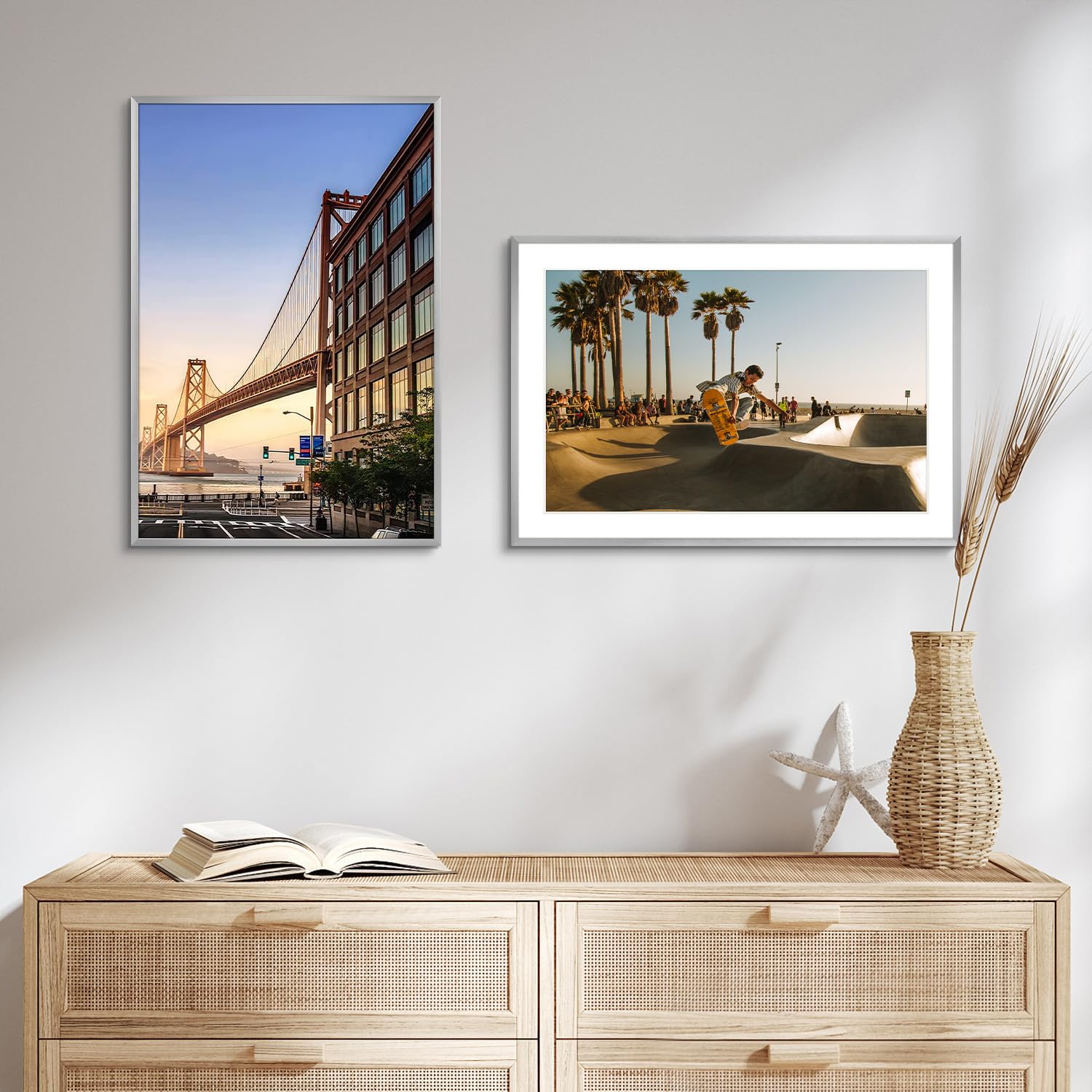 シルバー装飾フレーム ガラス付き47✖️53 Amazon.com - Frametory, 13x19 Aluminum Picture Frame - 13 x 19