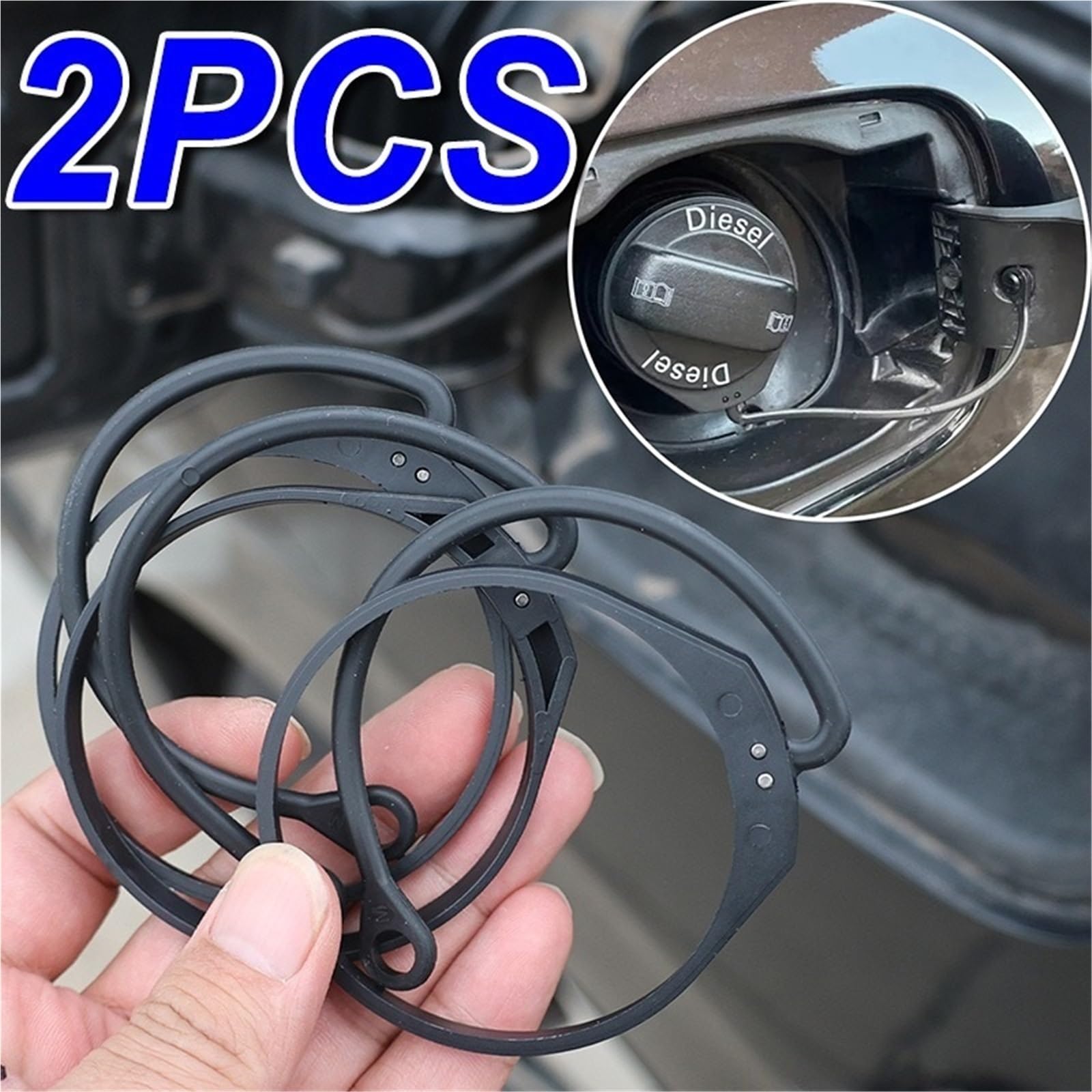 Korek wlewu paliwa Pasuje do Vw korek wlewu paliwa lina pokrywa zbiornika odpowiednia pokrywa A6Q7 zabezpieczenie przed(1pcs)