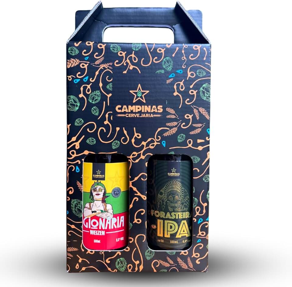 Kit Cerveja Campinas Forasteira IPA e Legionaria TRIGO 500ml