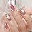 AILLSA Glass Cat Eye Gel Nail Polish, 15ml Pink Glitter Jelly Sheer Gel Polish, Translucent Magnetic Shimmer Sparkle Nail Art U V Salon 0.5 OZ GF35