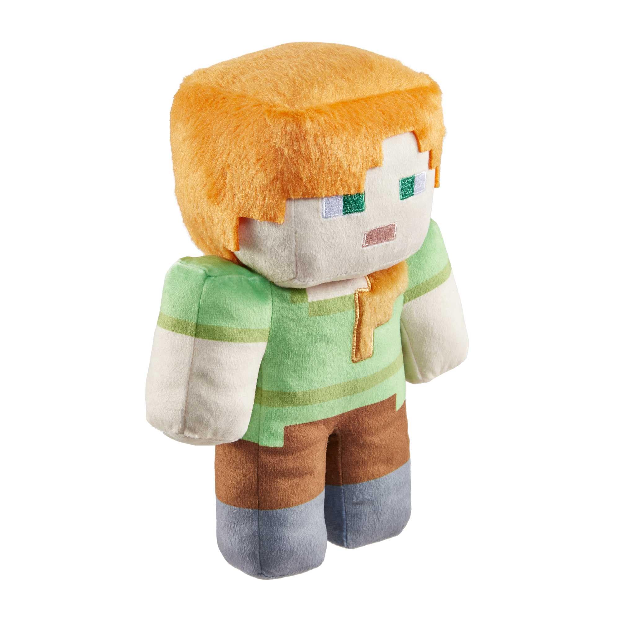 Mattel Minecraft Peluche Alex, personaje del videojuego, juguete +3 años (HLN12)