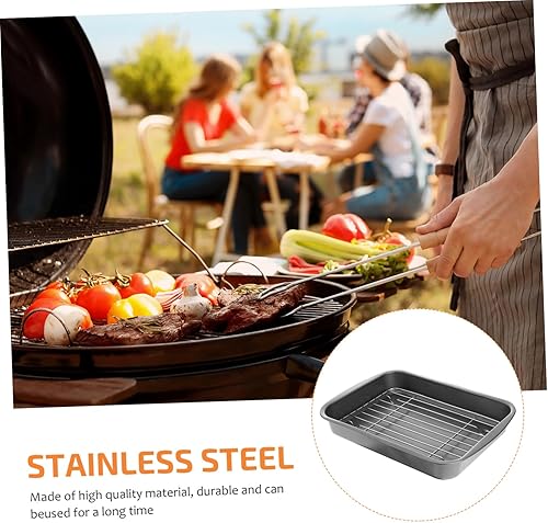 Miniatura 8 de UPKOCH Gadget para hornear utensilios de cocina utensilios de pan para pan inoxidable tapa de sartén juego de utensilios para hornear