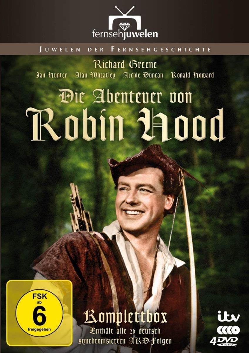 Die Abenteuer von Robin Hood - Die ARD-Gesamtedition (Alle 26 ARD-Folgen). 8 DVDs