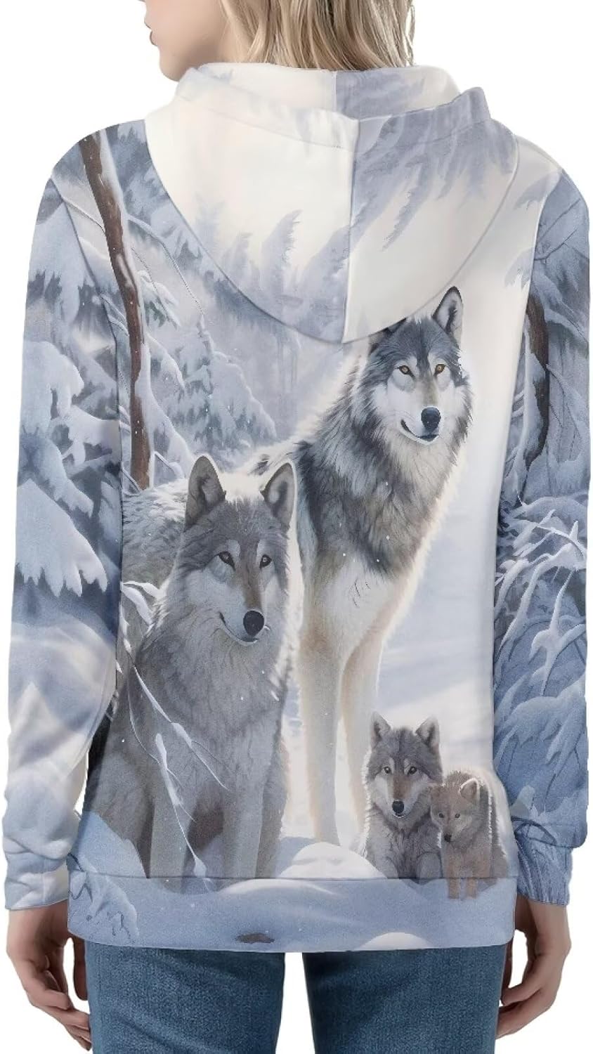 Hoodies for Women XS-5XL Long Sleeve Hooded Sweatshirts Fall Winter Jackets Fashion Clothes 2024 - Image 4