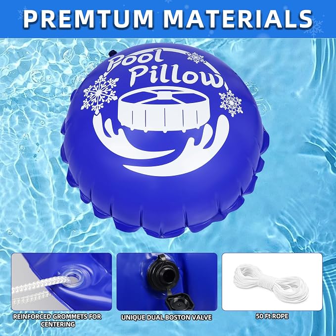 Almohadillas para piscina 4x4 Ft, 2 piezas miniatura 3