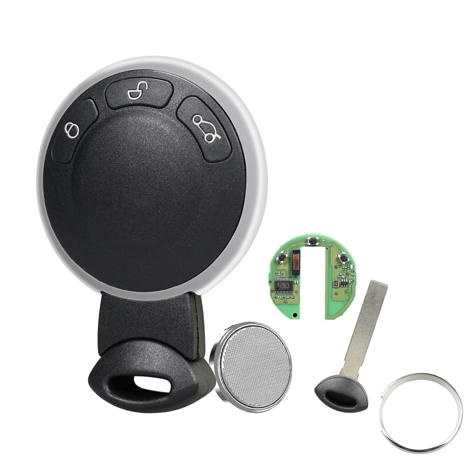 868MHZ 3 Buttons Mini Cooper Key R56 R60 BMW Mini Clubman Countryman Key Mini 1 Ome D Car Key KR55WK49333 For BMW Remote Control Chip ID46