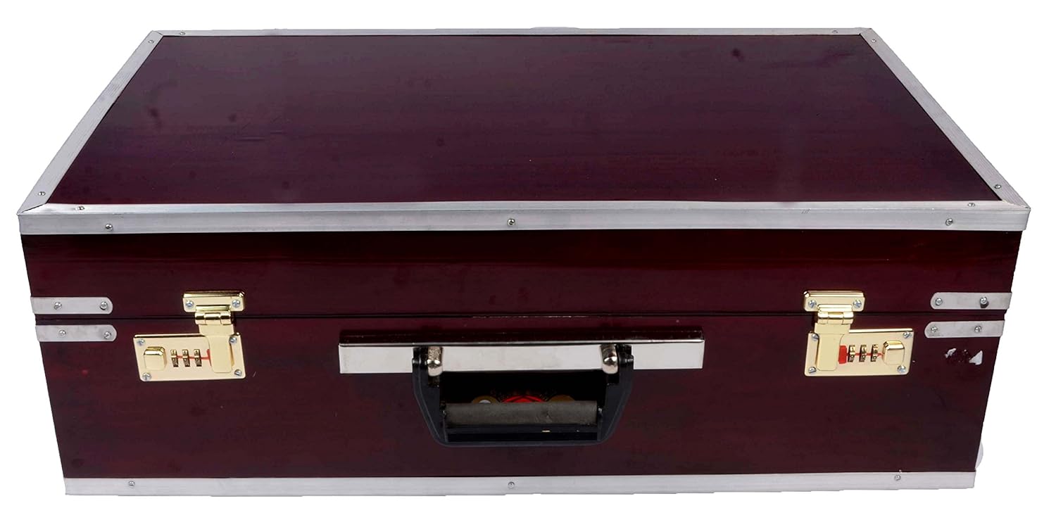 Bina 17 Deluxe Portable Harmonium with Coupler and Harmonium Bag