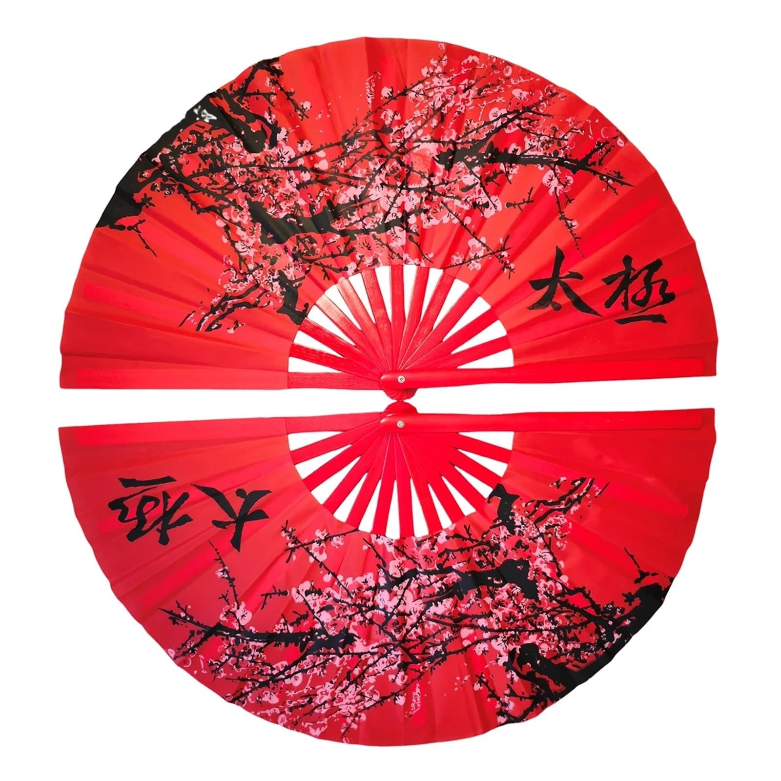 Tai Chi Fan Tai Chi Fan Kung Fu Martial Arts Fans Wushu Art Cosplay Dance Performance for Fitness(Color:13)