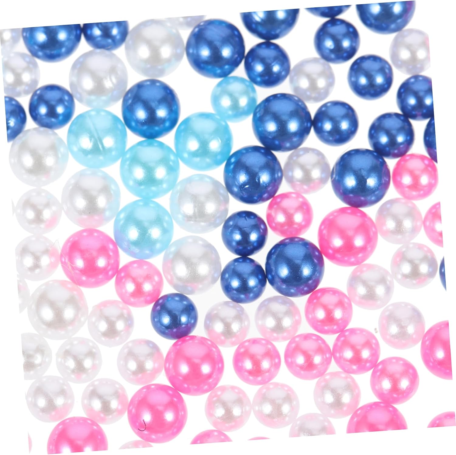 Alipis 5pcs Undrilled Artificial Beads for Craft Projects Floating Vase Filler for Weddings Home Decor and Decorations