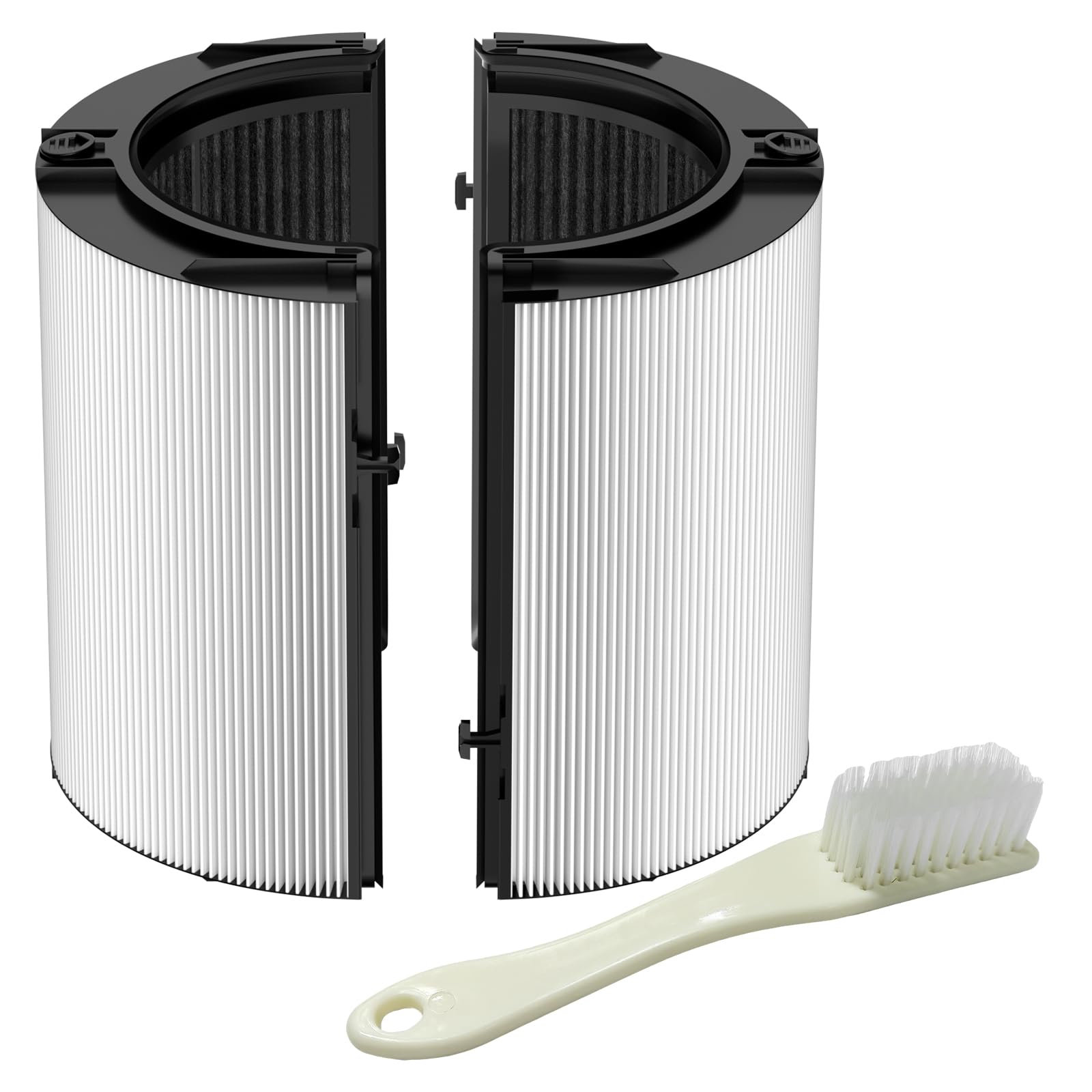 Upgraded 360° Combi 2 in 1 Glass HEPA+Carbon Filter for Dyson HP1 HP2 PC1 PC2 TP04 TP06 TP07 TP09 TP10 TP7A HP04 HP06 HP07 HP09 HP10 HP4A HP7A PH01 PH02 PH03 PH04 PH3A filter replacement, #965432-01