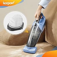 Vista 8 de KEEPOW Filtro de vacío de repuesto para aspiradora de mano inalámbrica Shark SV780 SV75Z SV728N SV726N, pieza de repuesto # XF769, XSB726N