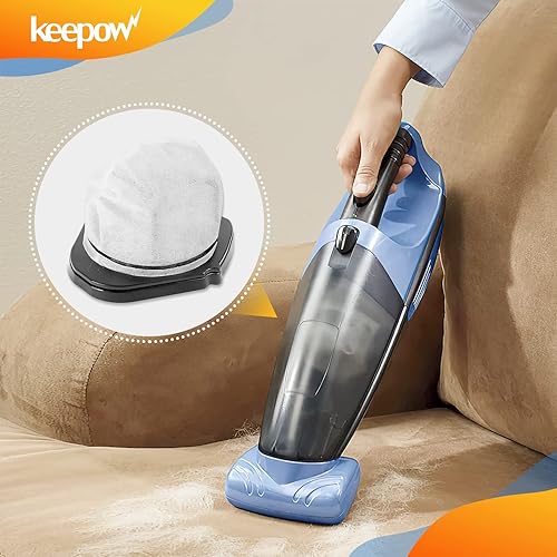 Miniatura 8 de KEEPOW Filtro de vacío de repuesto para aspiradora de mano inalámbrica Shark SV780 SV75Z SV728N SV726N, pieza de repuesto # XF769, XSB726N (paquete