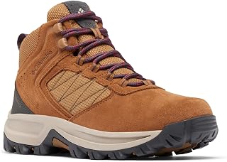 Columbia Women's Transverse Suede Waterproof Hiking Boots - OMNI-TECH Dry, TECHLITE Cushion, OMNI-GRIP Traction