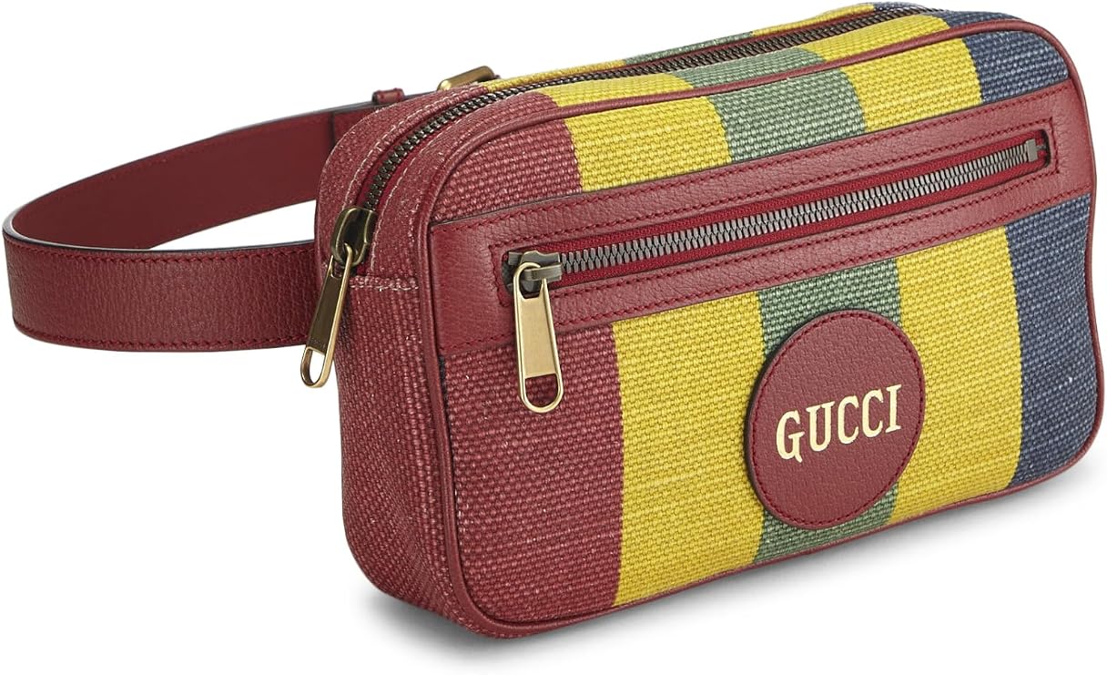 Pre-loved Multicolor Canvas Baiadera Belt Bag, Multi