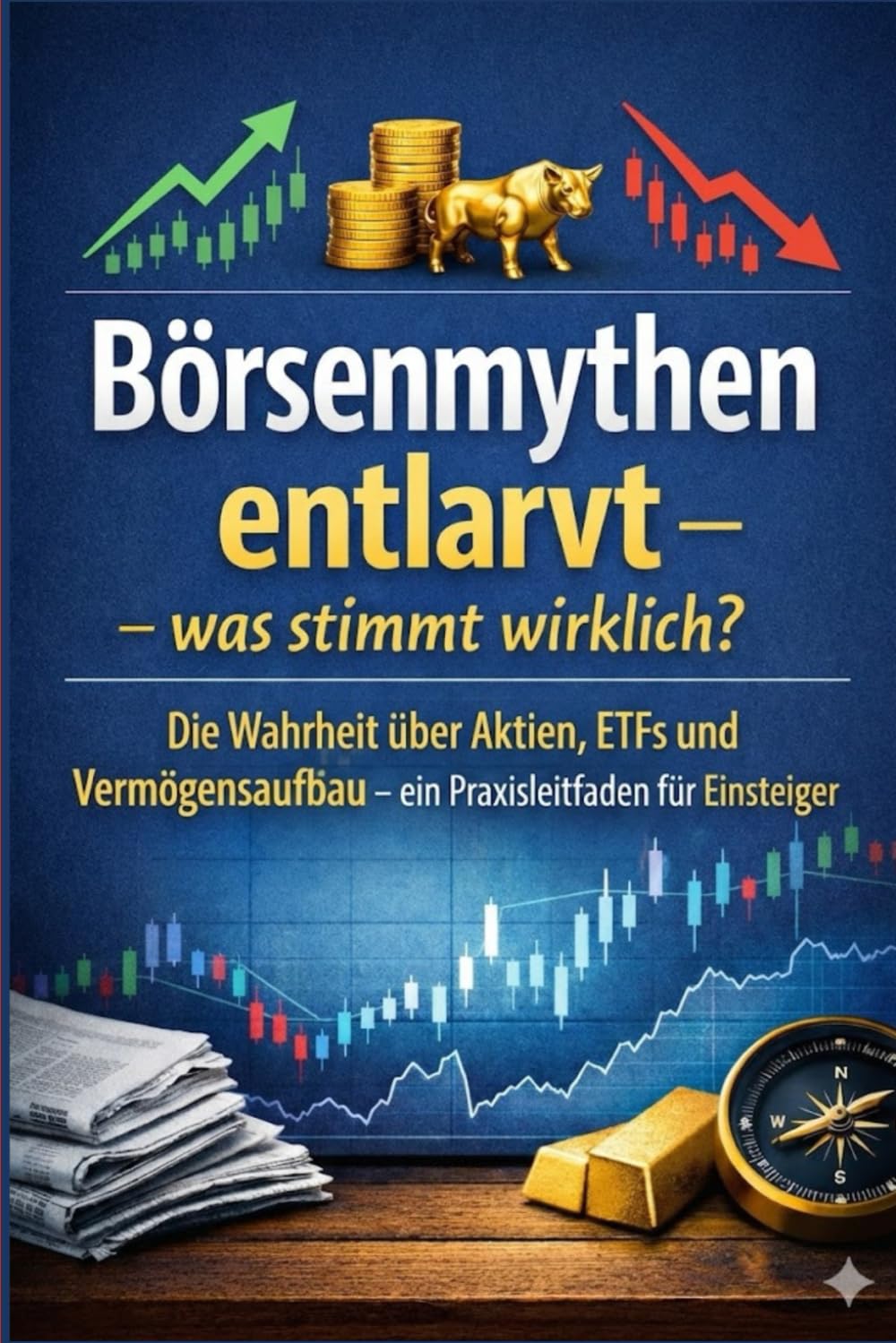 Börsenmythen entlarvt – was stimmt wirklich?: Die Wahrheit über Aktien, ETFs und Vermögensaufbau – ein Praxisleitfaden für Einsteiger
