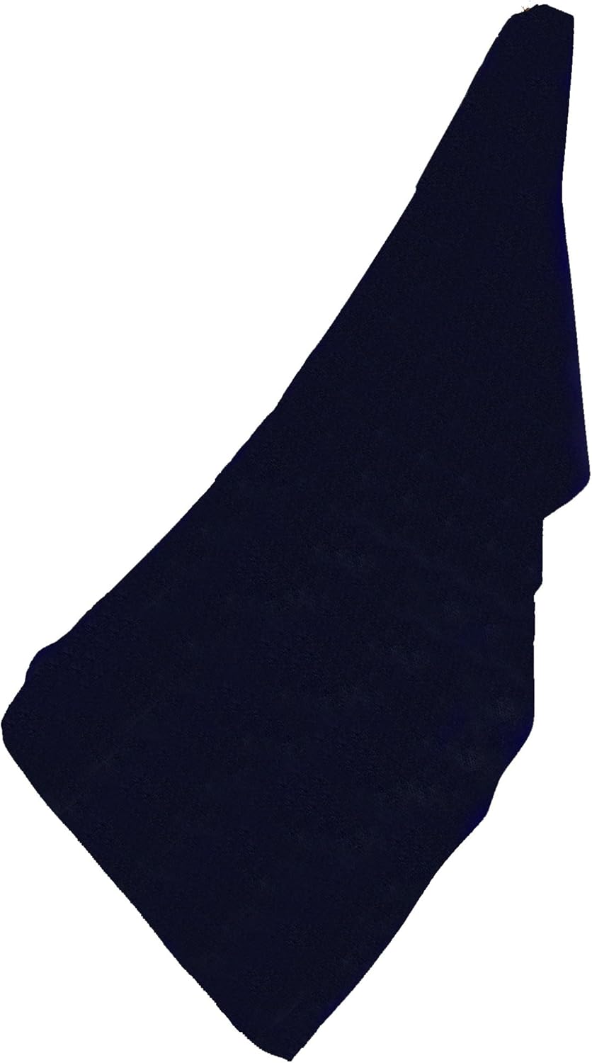 BY LORA Beach Terry Cotton Velour Pool Towel, Charcoal
