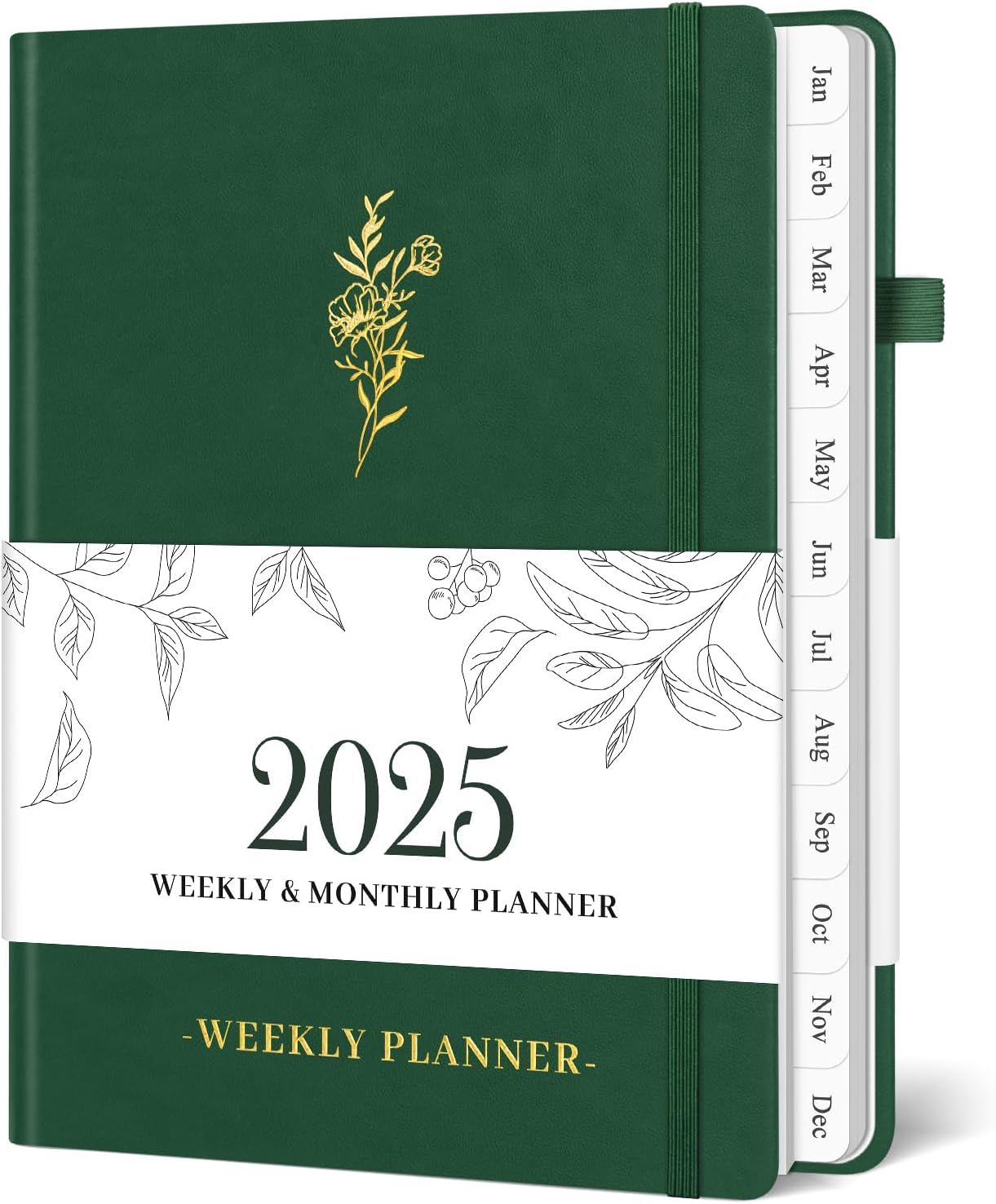 2025 Planner Weekly and Monthly, 8.5" x 11" Calendar Planner with
