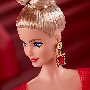 Amazon.com: Barbie Signature Doll, Mattel 80th Anniversary