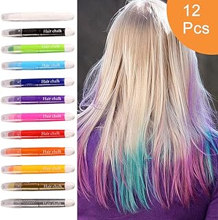 Amazon Com Raujout Pue Hair Chalk Hair Coloring Products