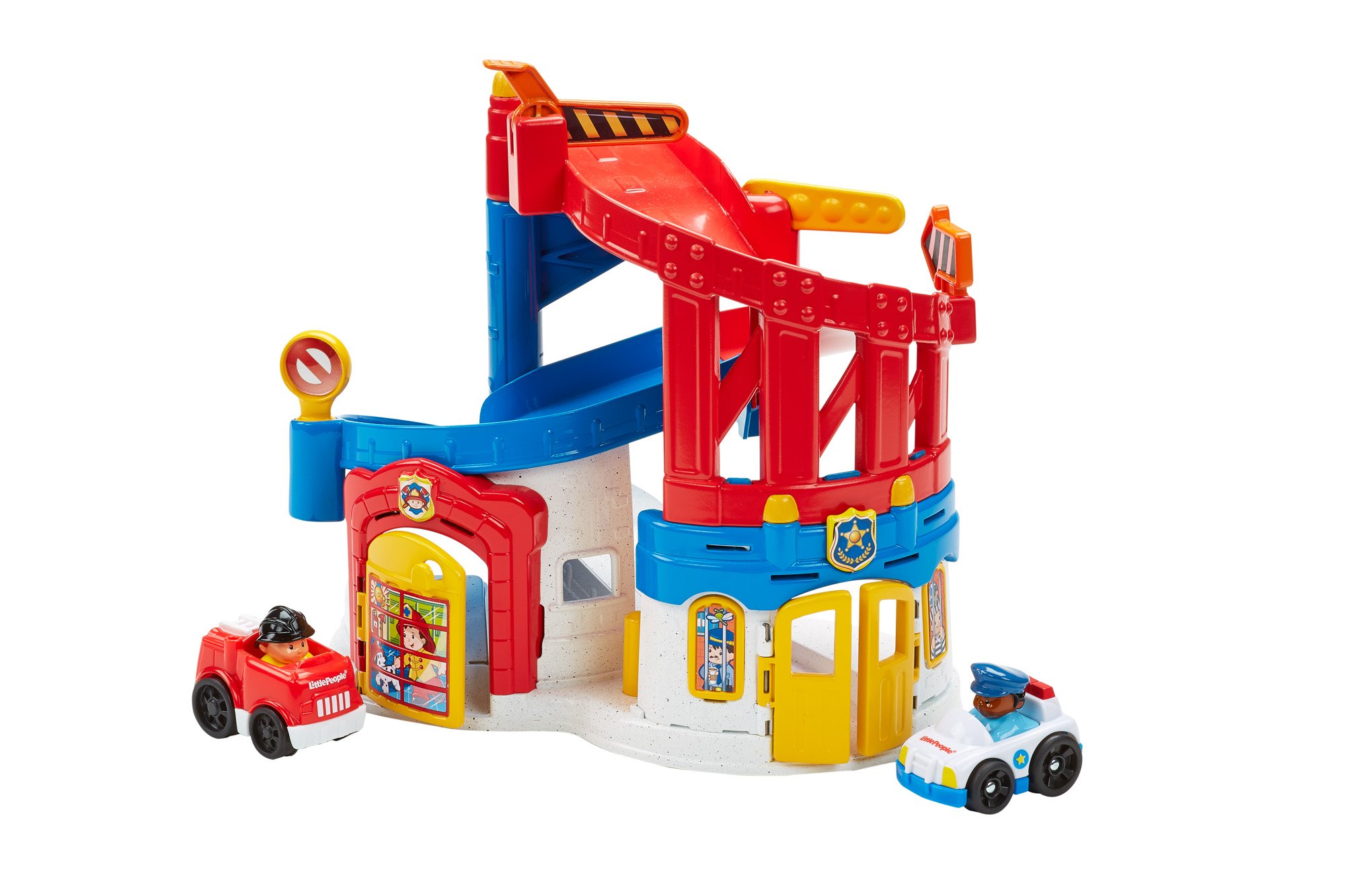 Mattel Fisher-Price DFP26 - Little People 2-in-1 Einsatzzentrale
