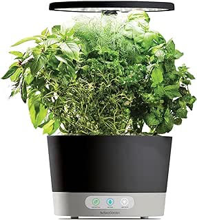 AeroGarden Harvest 360 Indoor Garden Hydroponic System with LED Grow