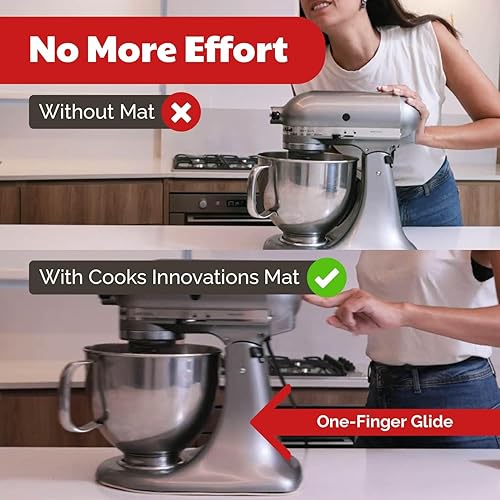 Miniatura 7 de Paquete de 3 alfombrillas resistentes al calor para encimera, protector de almohadilla térmica y deslizadores de electrodomésticos para cocina,