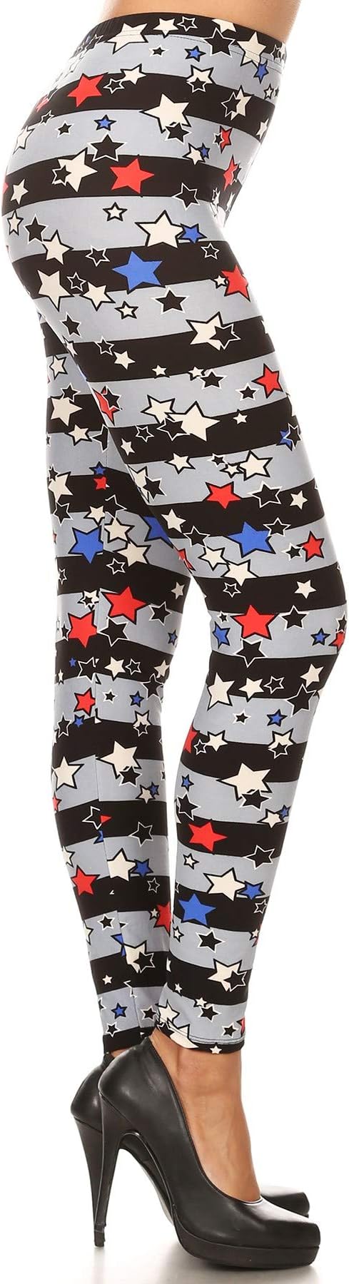 Leggings DepotWomen's High Waist Comfy Faux Leather Tights Stretchy Pleather Pants Leather-5" Yoga