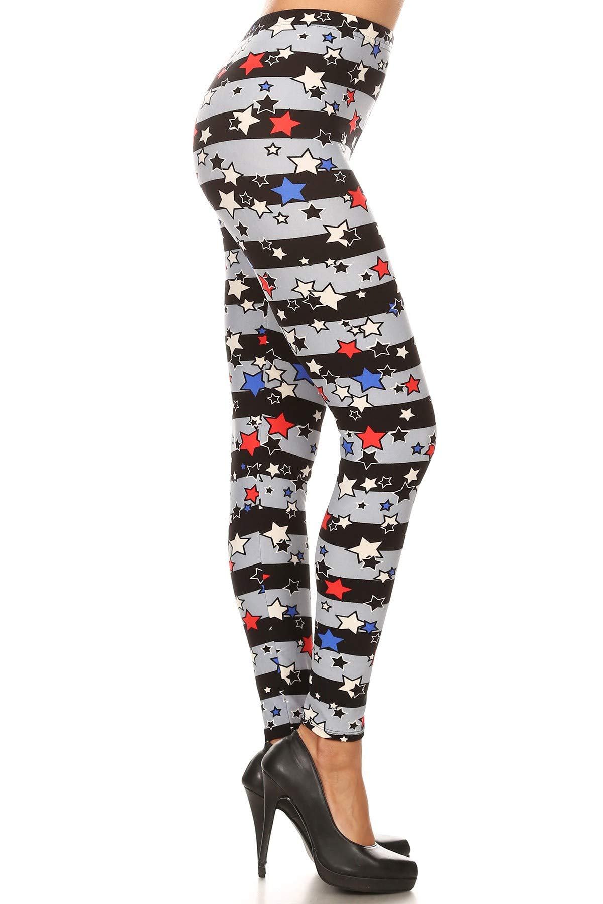 Leggings DepotWomen's High Waist Comfy Faux Leather Tights Stretchy Pleather Pants Leather-5" Yoga