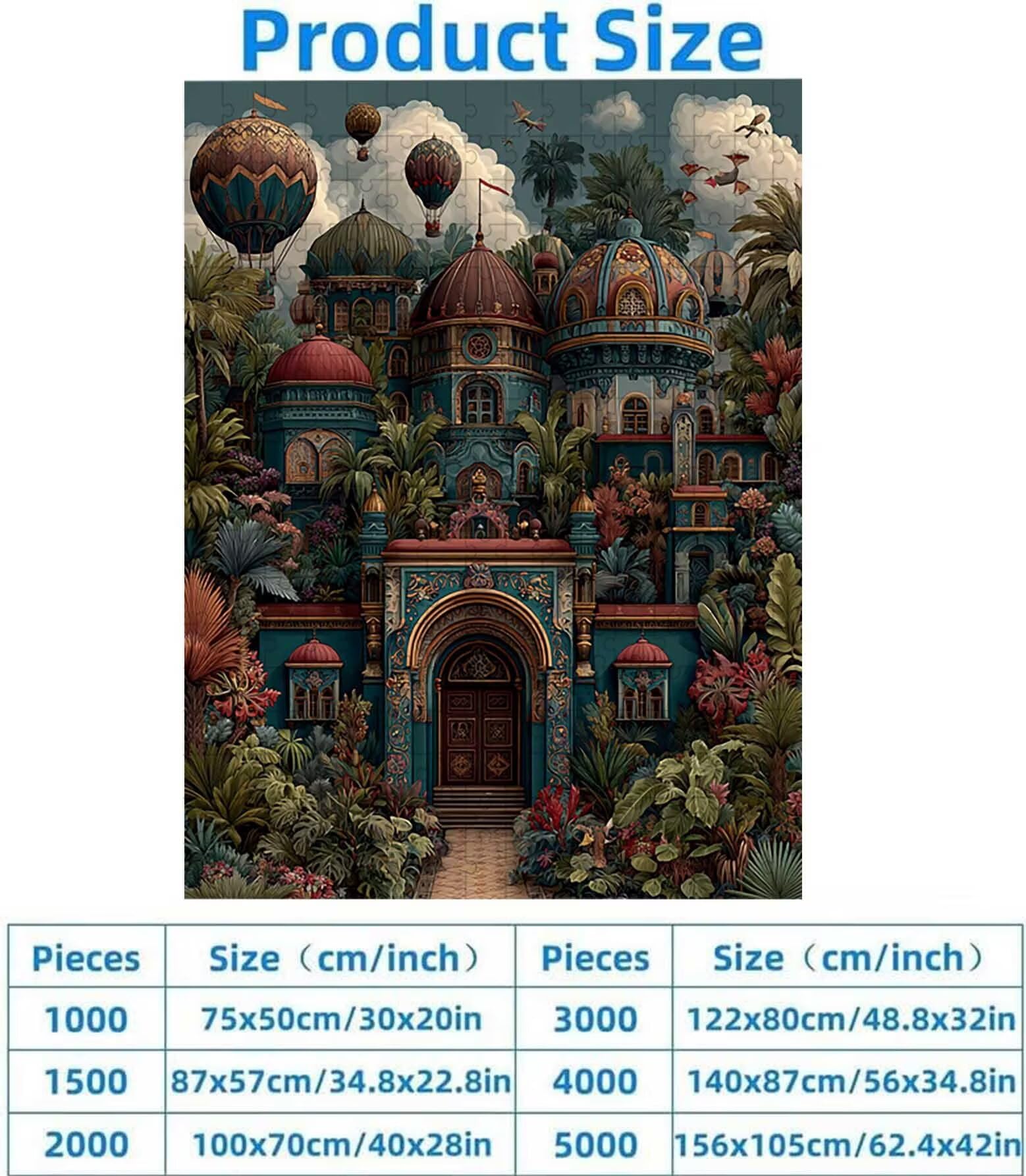 Puzzle dla dorosłych 1500 sztuk | Zabawa rodzinna i zajęcia grupowe dla nastolatków i prezent urodzinowy dla dzieci w wieku 14 lat | Dekoracja domu i pomysł na prezent Relax87 x 57 cm PjY10957 G-5