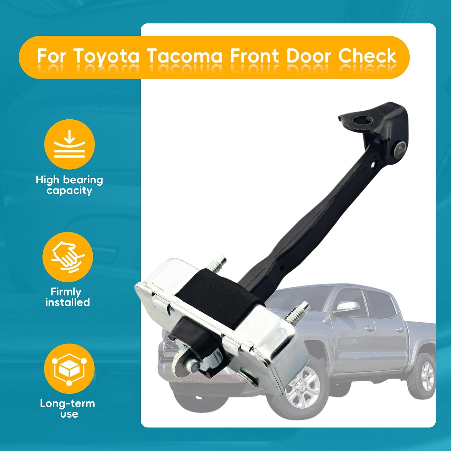 2016-2023 for Toyota Tacoma Door Check Stop(Front Left Right)#68610-04030
