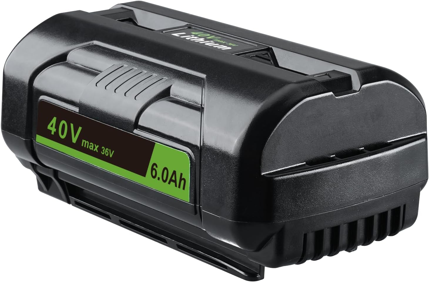 VANTTECH OP4040 40V 6.0Ah Lithium-ion Battery Replacement for Ryobi 40V Battery OP4050A OP4026 OP40201 OP40261 OP4030 OP40301 OP4050 OP40601 Compatible with Ryobi 40V Cordless Power Tools