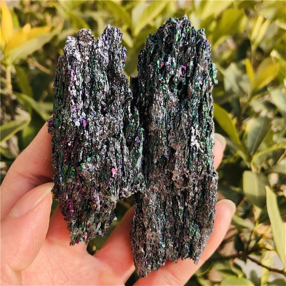 AUOQKQUT Crystal Malachite Ore Specimens Quartz Ornaments Home Decor (Size : 3pc)