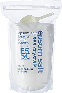 国産 エプソムソルト 3kg オリジナル 計量スプーン付き 入浴剤 バスソルト 無香料 無添加 追い焚き可能 浴用化粧品 シークリスタルス seacrystals 日本製