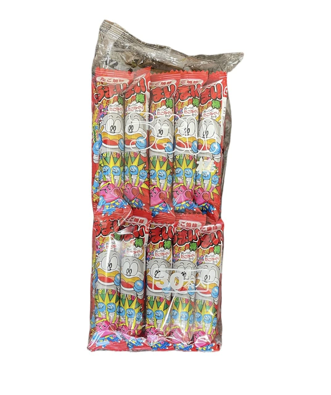 Umai bar TAKOYAKI flavor 30 packages(Japanese corn snack)