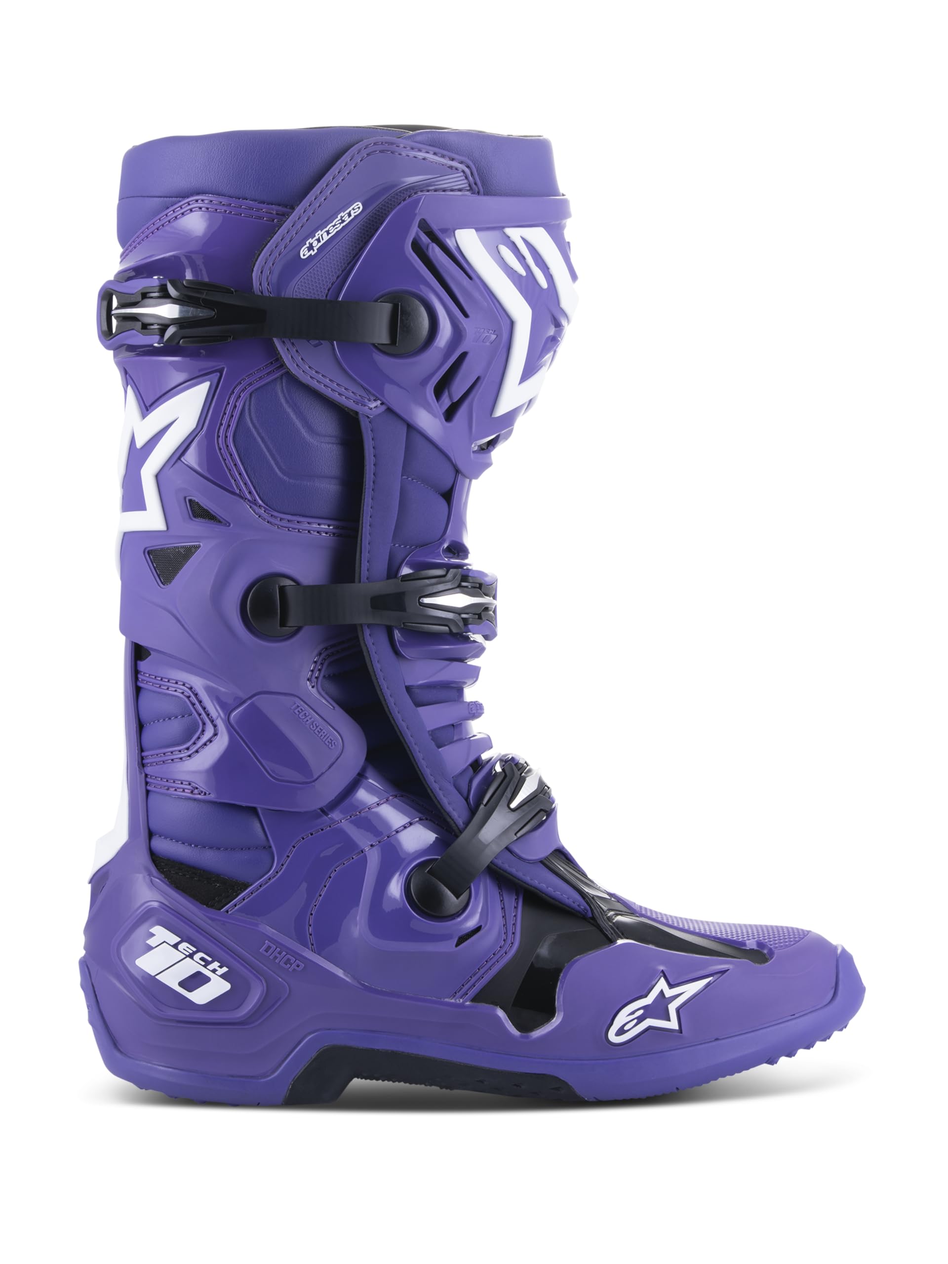 Alpinestars Tech 10 Boots, High-Performance Motocross Boots, CE-Certified, 11, Ultraviolet/Black