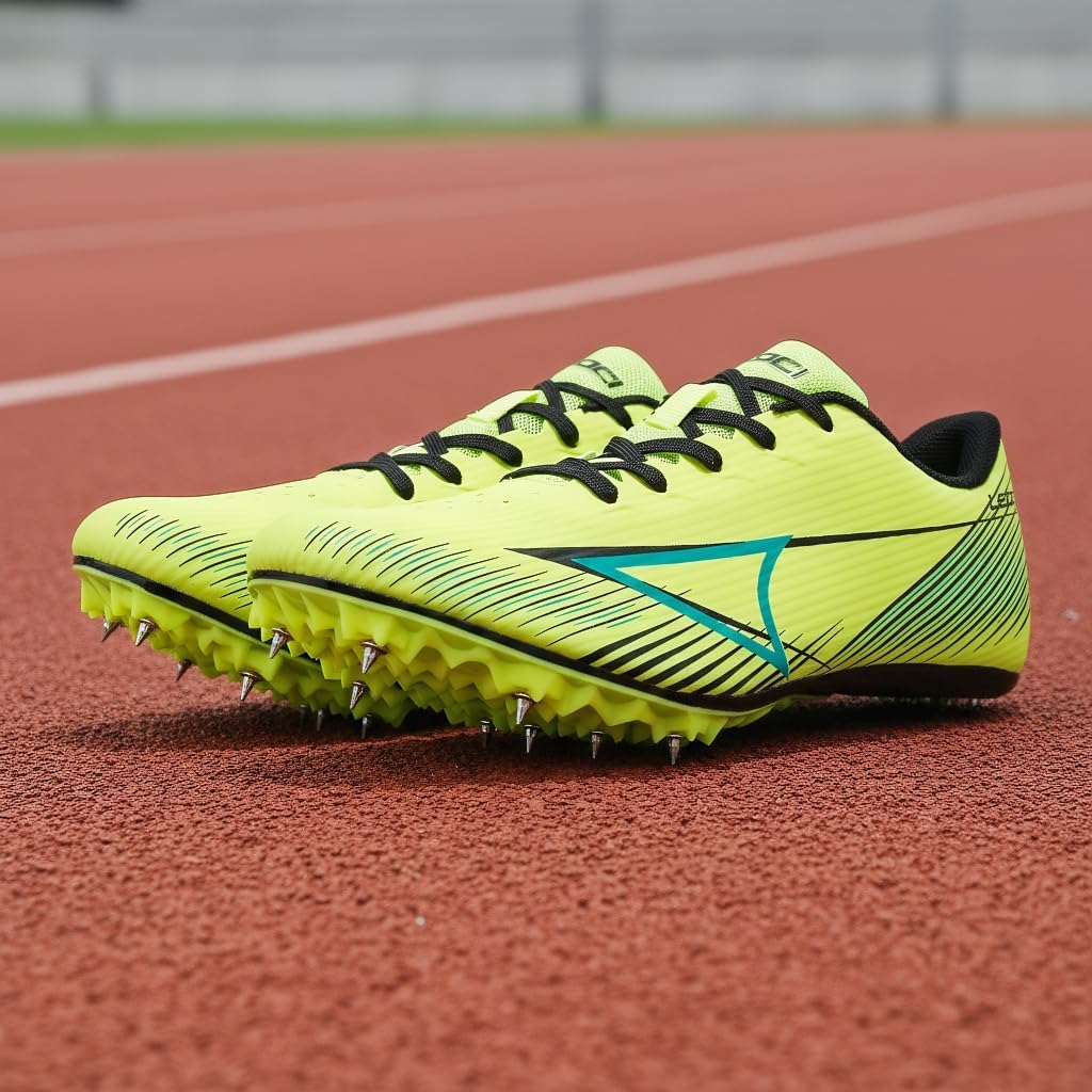 Men's Track and Field Spikes Shoes Women's Metal Spikes Lightweight Running and Jumping